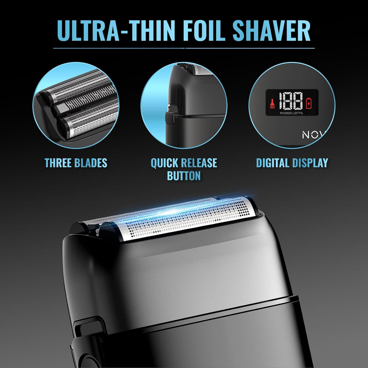 Professional Barber Clippers and Trimmer Set, Cordless Hair Clippers for Men H401