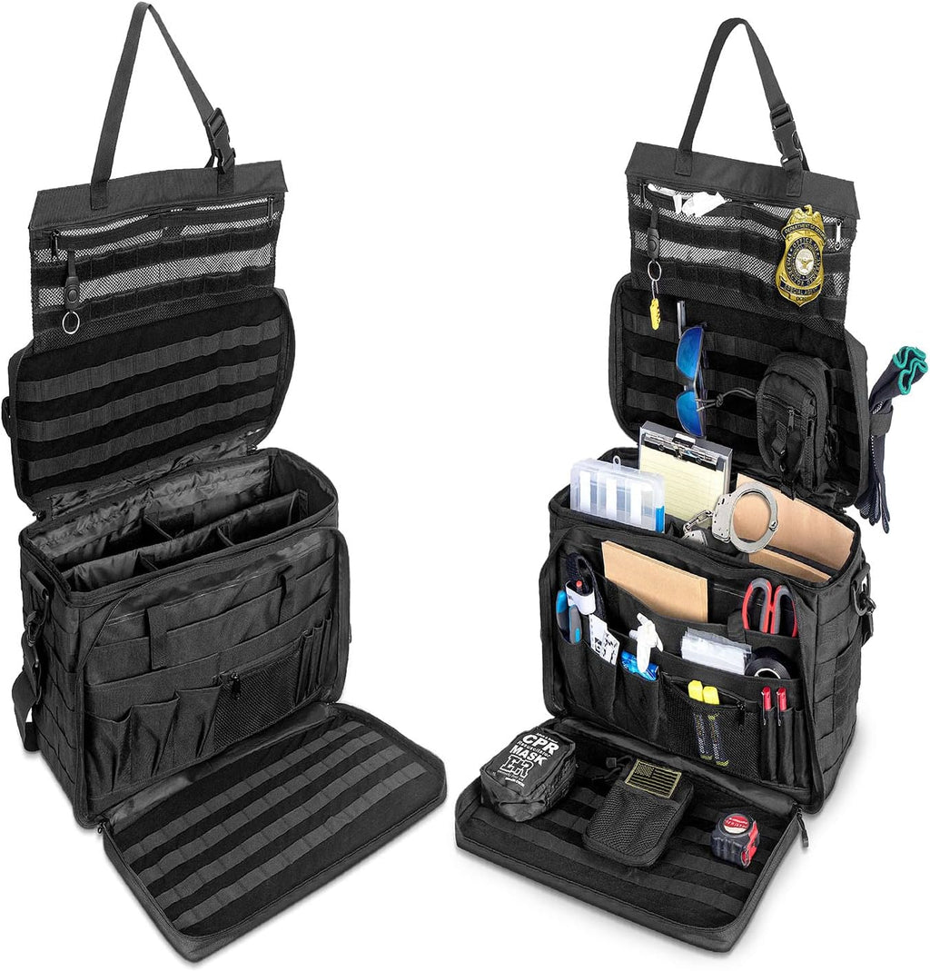 Heavy Duty Water Resistant Tactical Gear Bag with MOLLE Organizer L11225