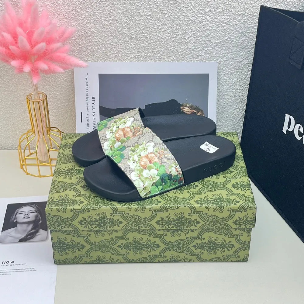 New Casual Print Slippers H388