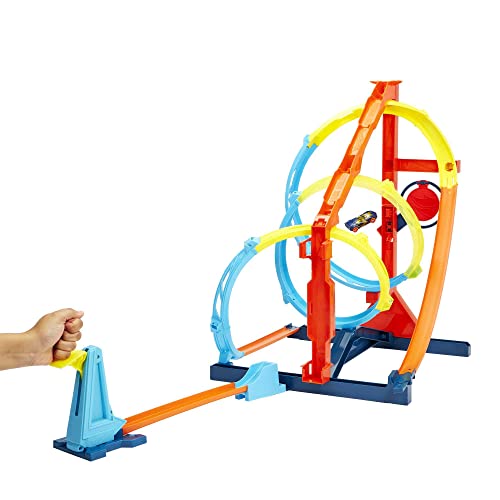 Toy Car Track Set with 1:64 Scale Vehicle K207