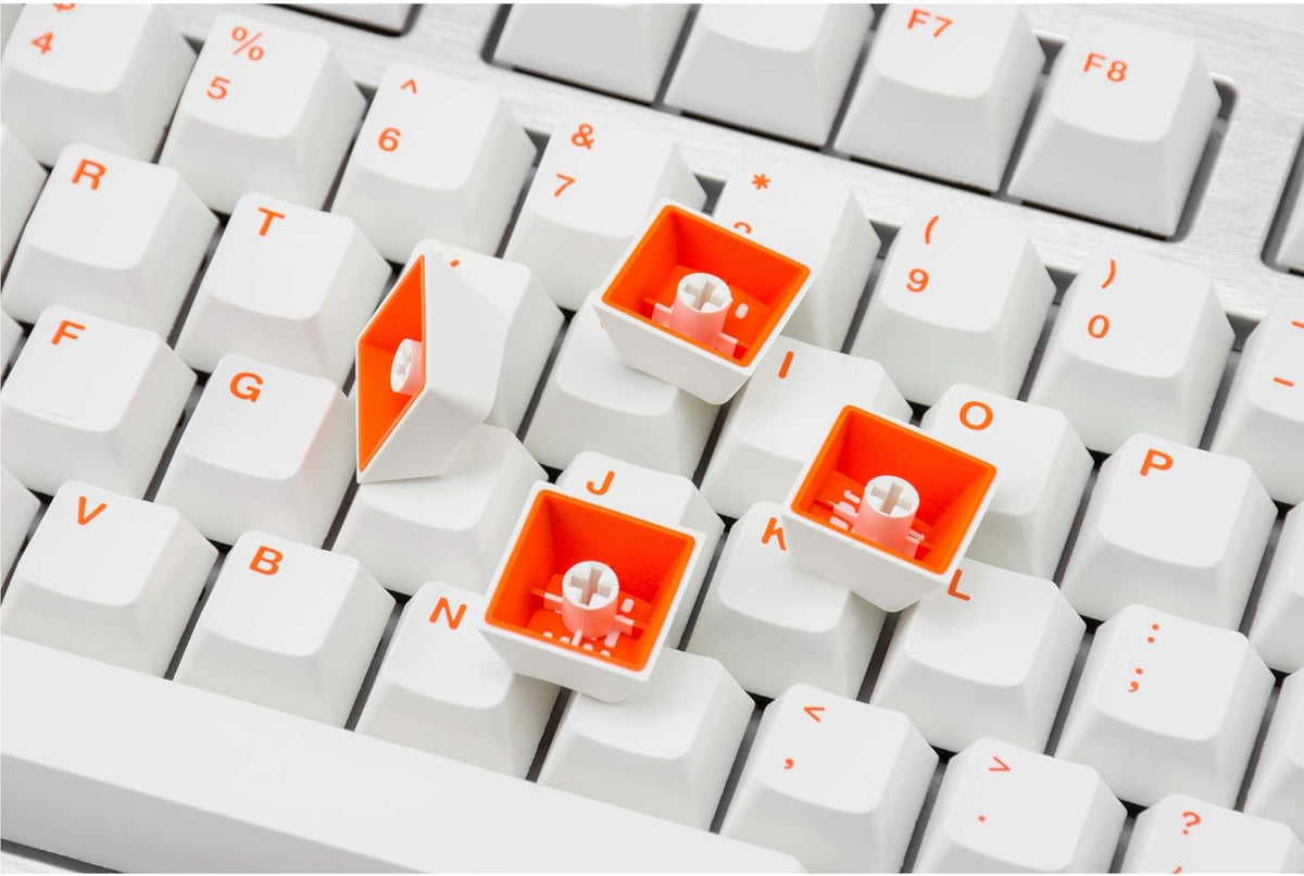 Glaze Blue Doubleshot PBT Keycaps, 108 Keys Plus Extra 11 Keys Set L40703