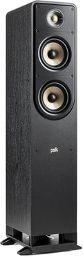 Walnut Tower Speaker with 1" Tweeter and 5.25" Woofers J4029