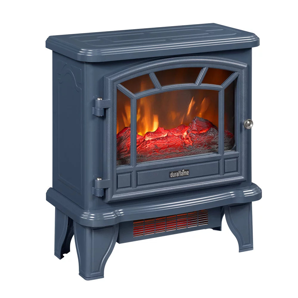 Blue Infrared Quartz Electric Fireplace Stove Heater E66756