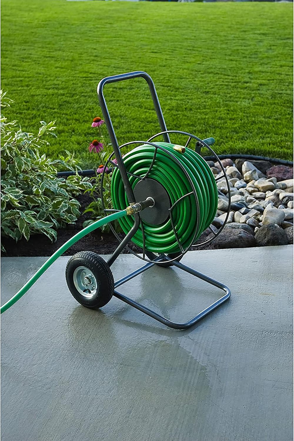 2 Wheel Metal Hose Reel A32872