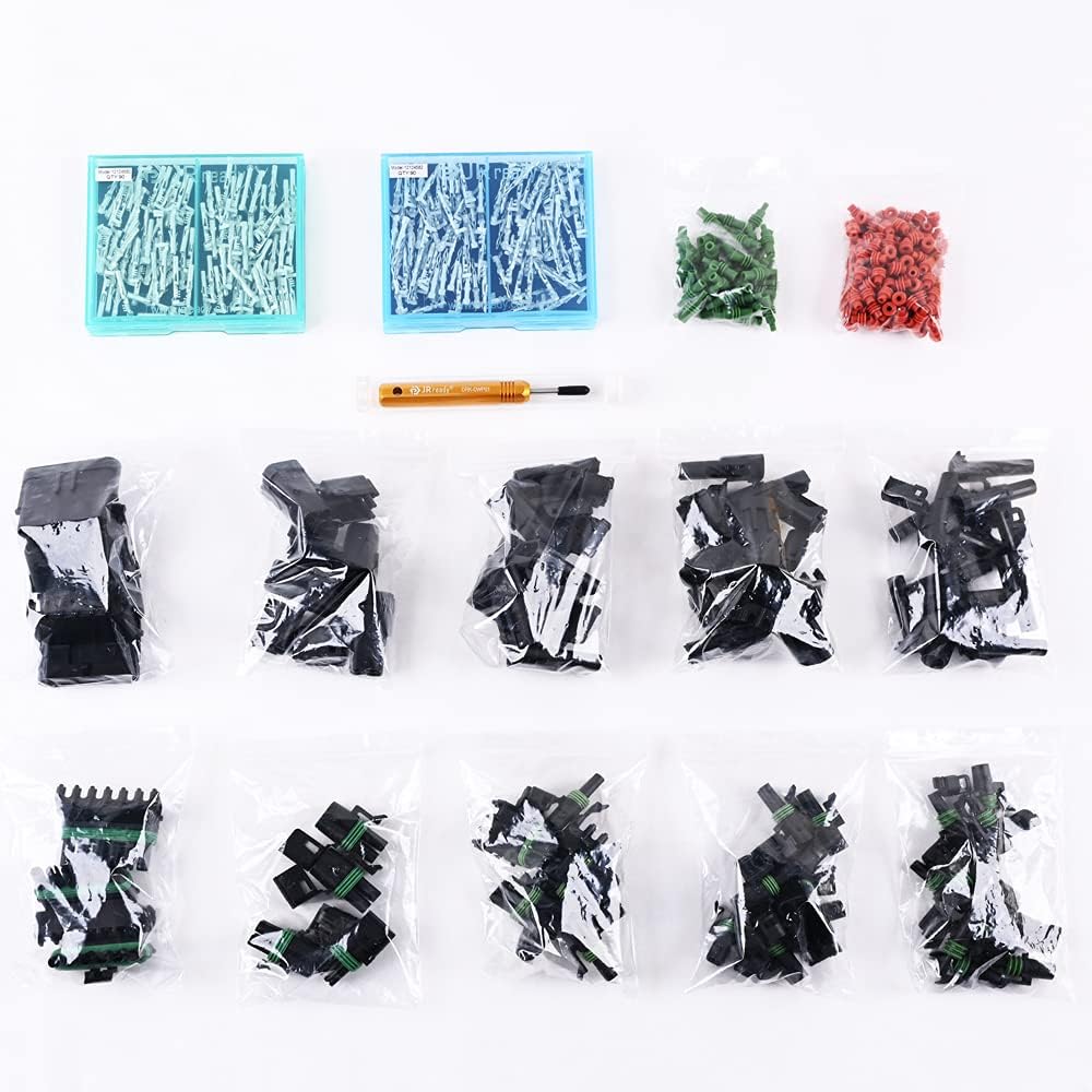 473PCS Waterproof Electrical Connector Kit with Pin Removal Tool I938