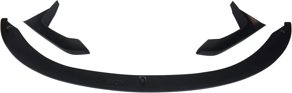 Matte Black ABS Front Bumper Spoiler Splitter H62905