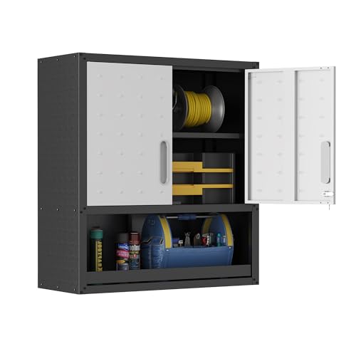 Metal 4 Drawer Rolling Tool Storage Cabinet with Locking Doors Y123025