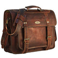 Full Grain Leather Messenger Bag O9579