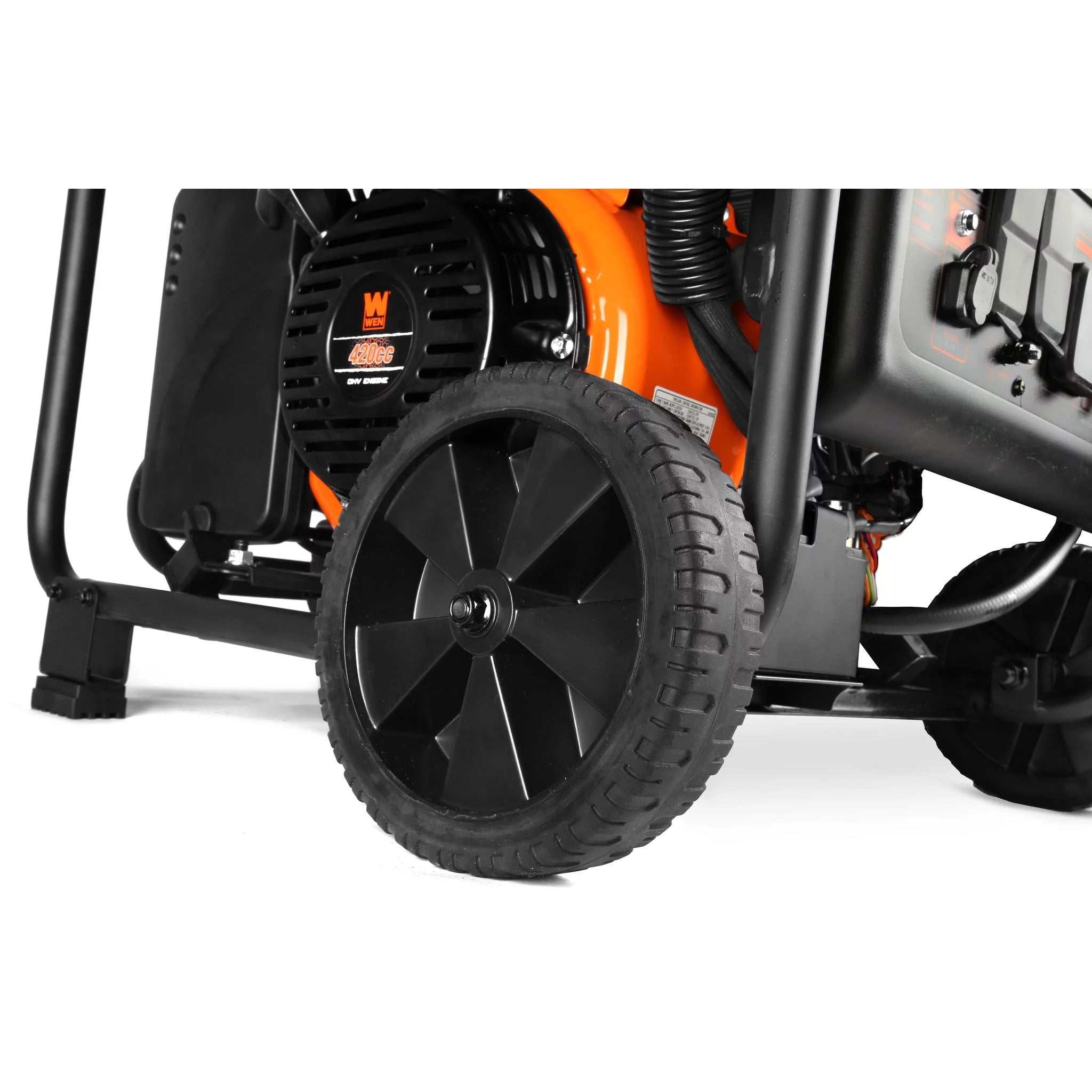 8750-Watt Dual Fuel Open Frame Inverter Generator with Remote Electric Start K207