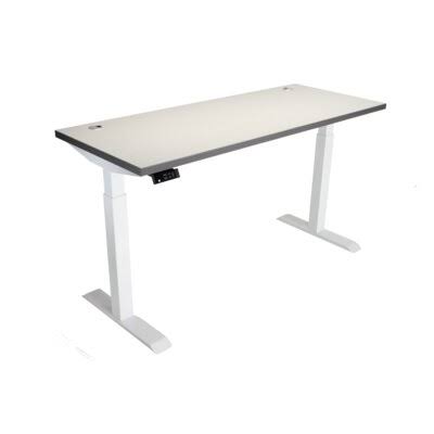Gray Electric Height Adjustable Standing Desk I992