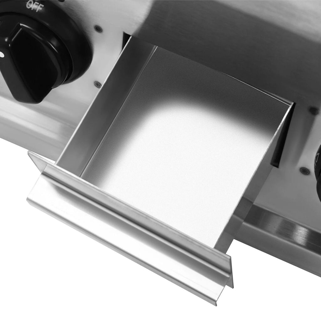 2 Burner Countertop Gas Charbroiler Grill Q808