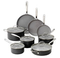 13 Piece Nonstick Hard Anodized Cookware Set A472