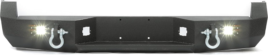 Rear Bumper Protector Steel with Led Lights H619240