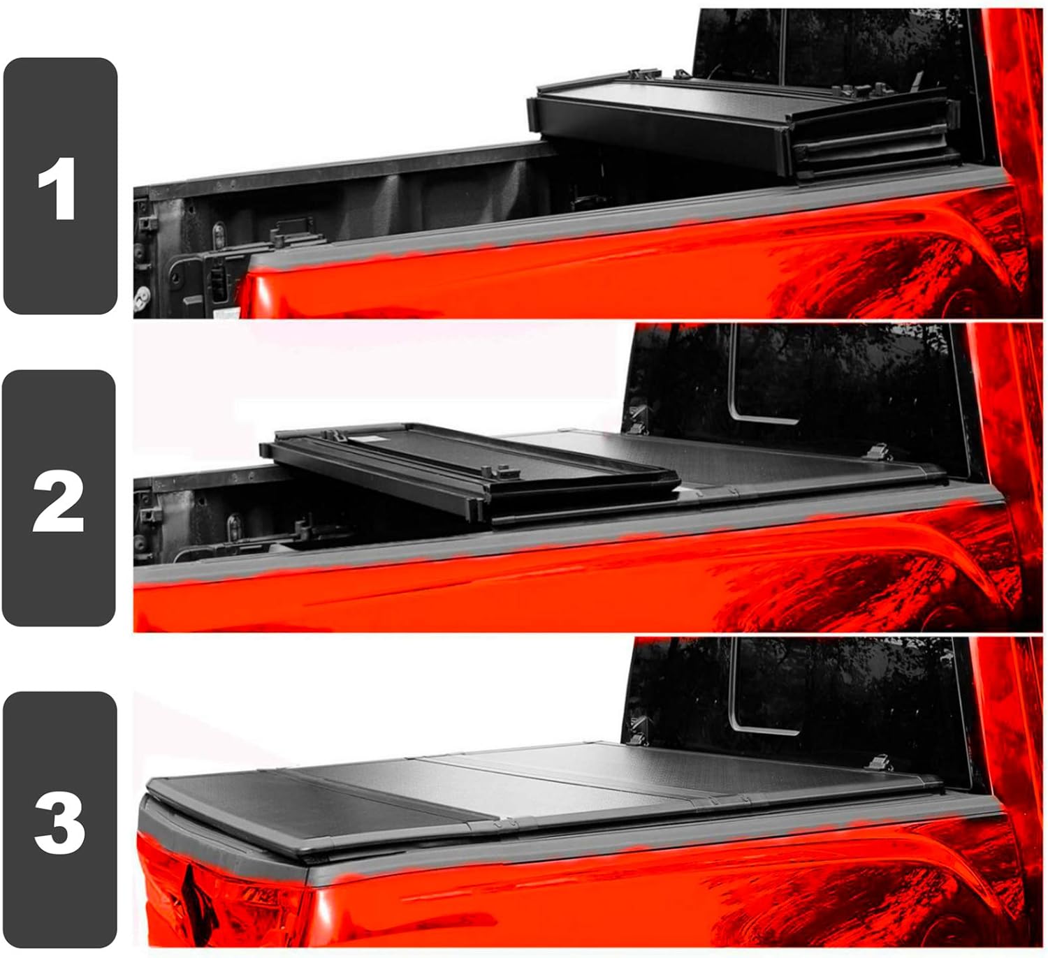 5'2 Hard Tri-Fold Tonneau Cover H509177