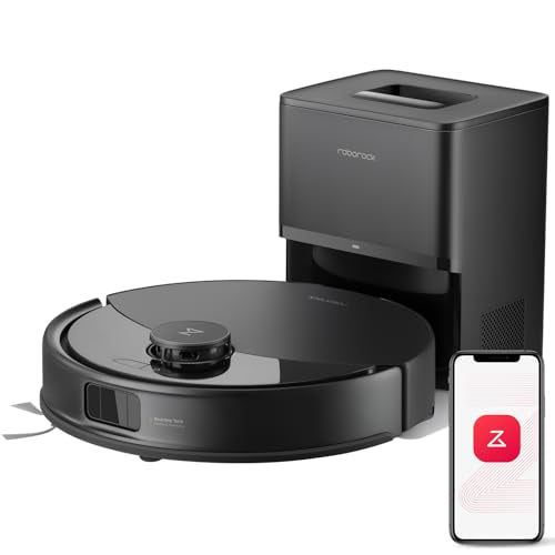 Robot Vacuum and Mop Cleaner, 5500Pa Suction, Lidar Navigation C842676