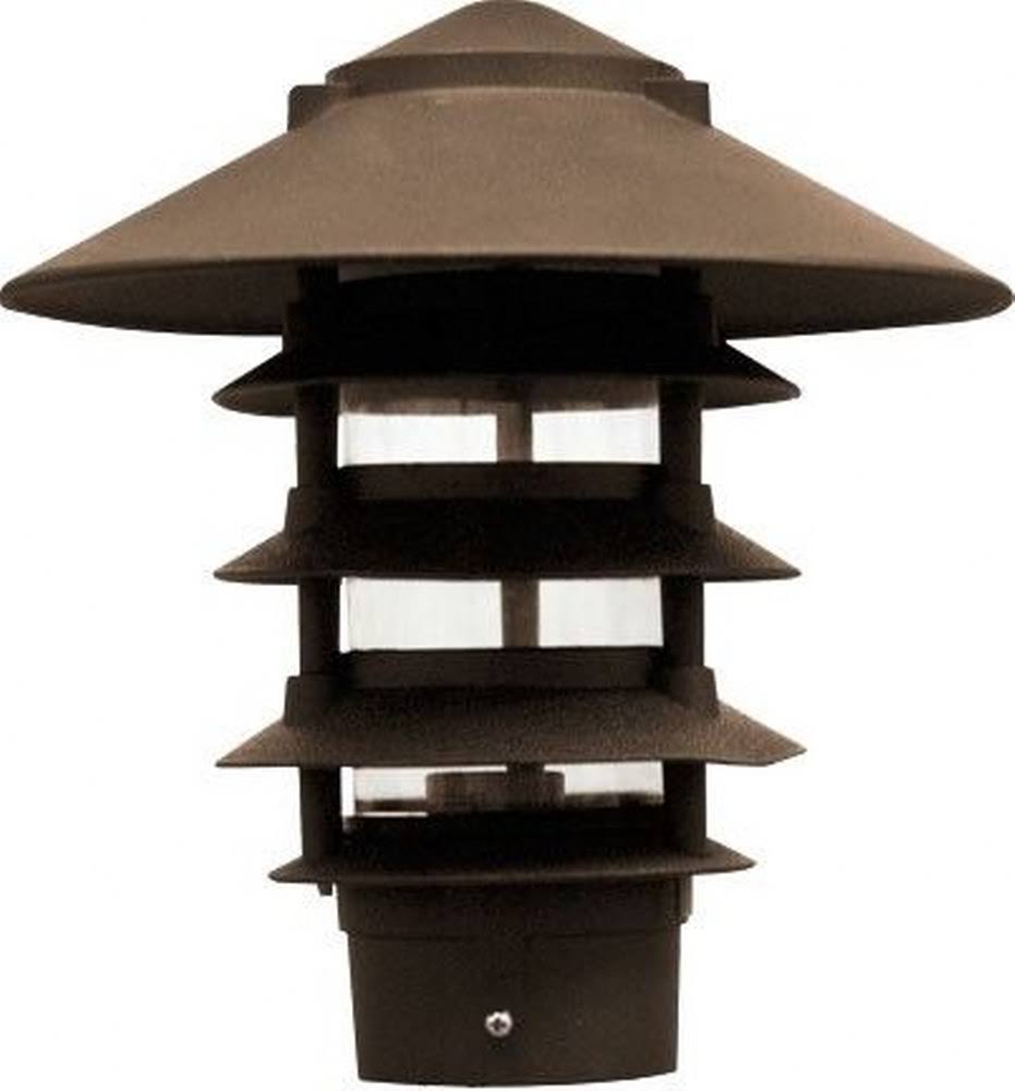 Bronze Five Tier Pagoda Light I820214