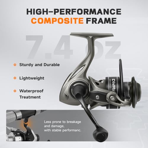 Taupe Spinning Reel, 9+1 Ball Bearings, 22lbs Max Drag, 5.2:1 Gear Ratio X18993