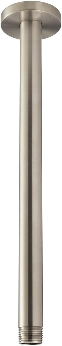 Polished Chrome Wall-Mounted Shower Arm and Flange, 16-Inch, Pack of 2 O345