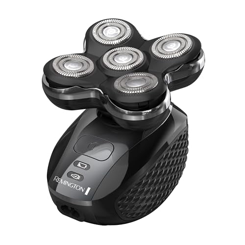 Black Cordless Waterproof Head Shaver R3217