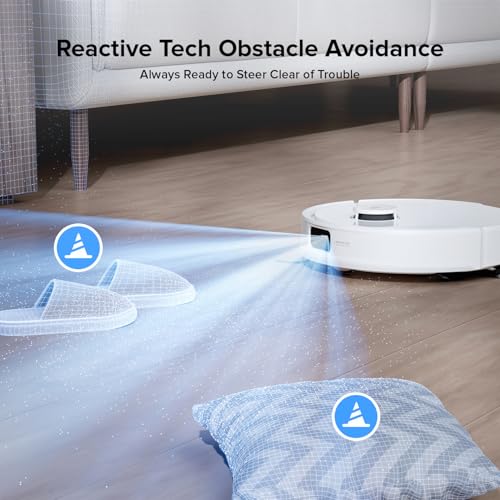 Robot Vacuum and Mop Cleaner, 5500Pa Suction, Lidar Navigation C842676