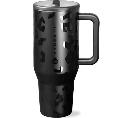 40 oz Insulated Stainless Steel Water Bottle with Handle & Flip Straw B141767