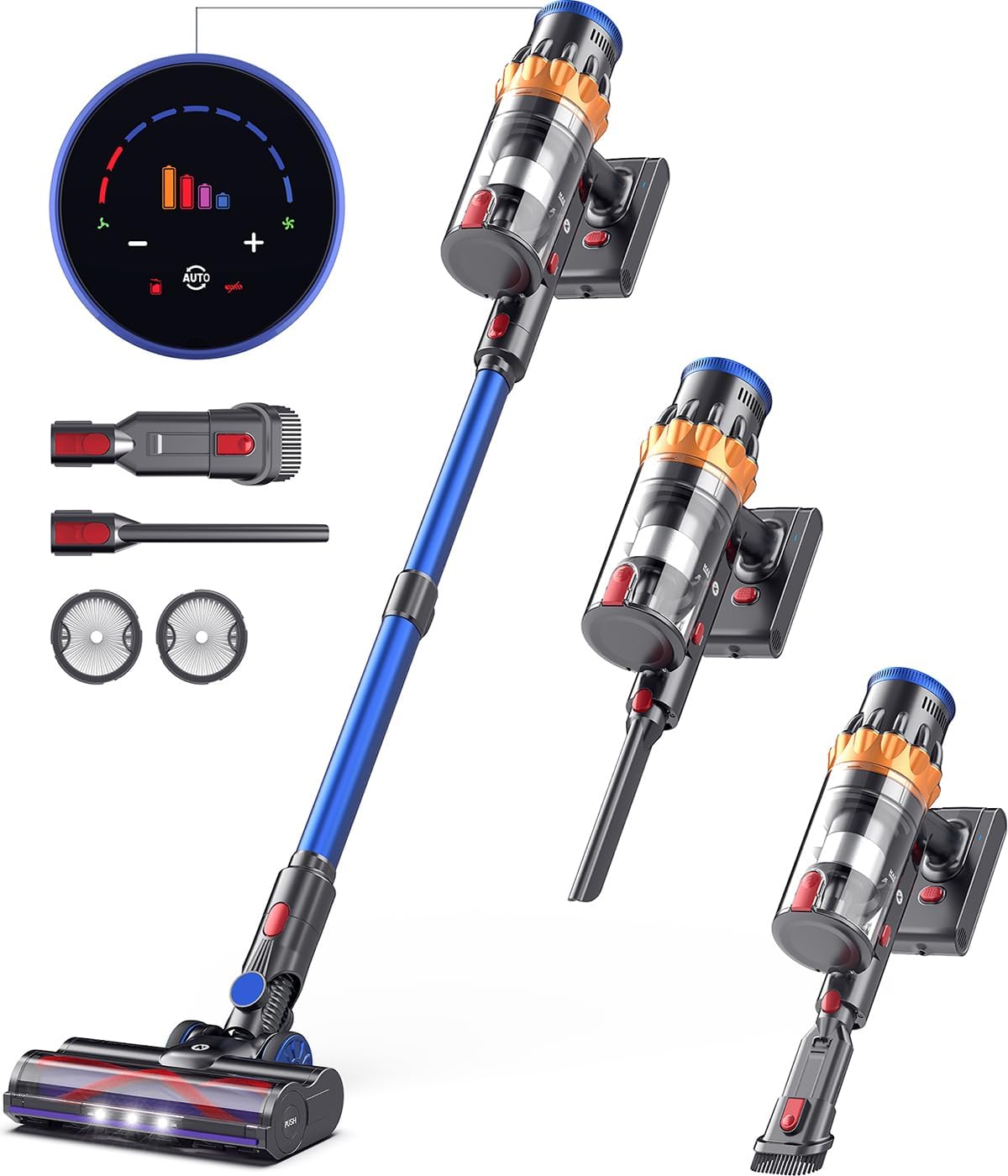 Cordless Stick Vacuum Cleaner with Touch Screen M12516