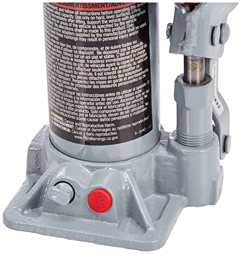 Grey Hydraulic Bottle Jack 4 Ton Capacity X471