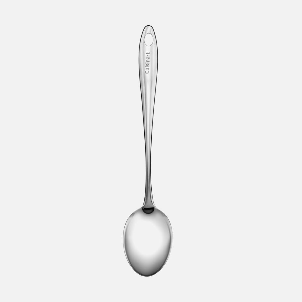 Stainless Steel Solid Turner and Solid Spoon Kitchen Utensil Set Q874
