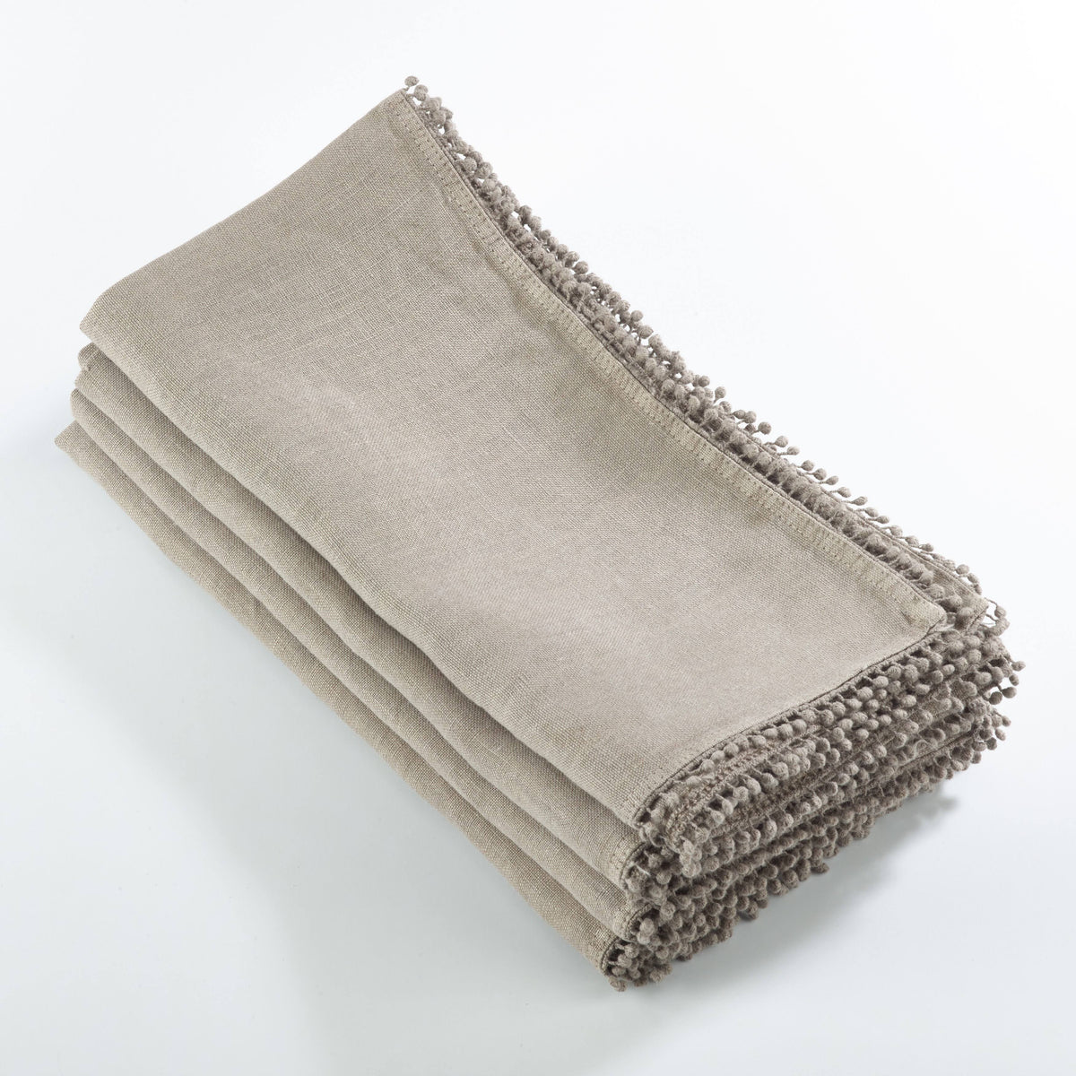 Lilac 100% Linen Table Napkins Set of 4 V876820