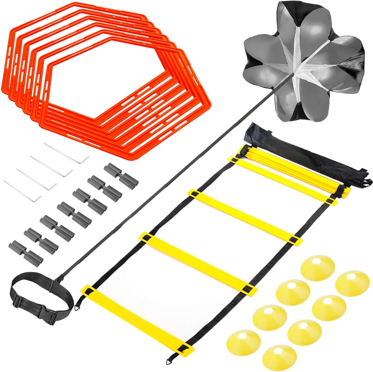 Agility Ladder Set with Carry Bag E62491
