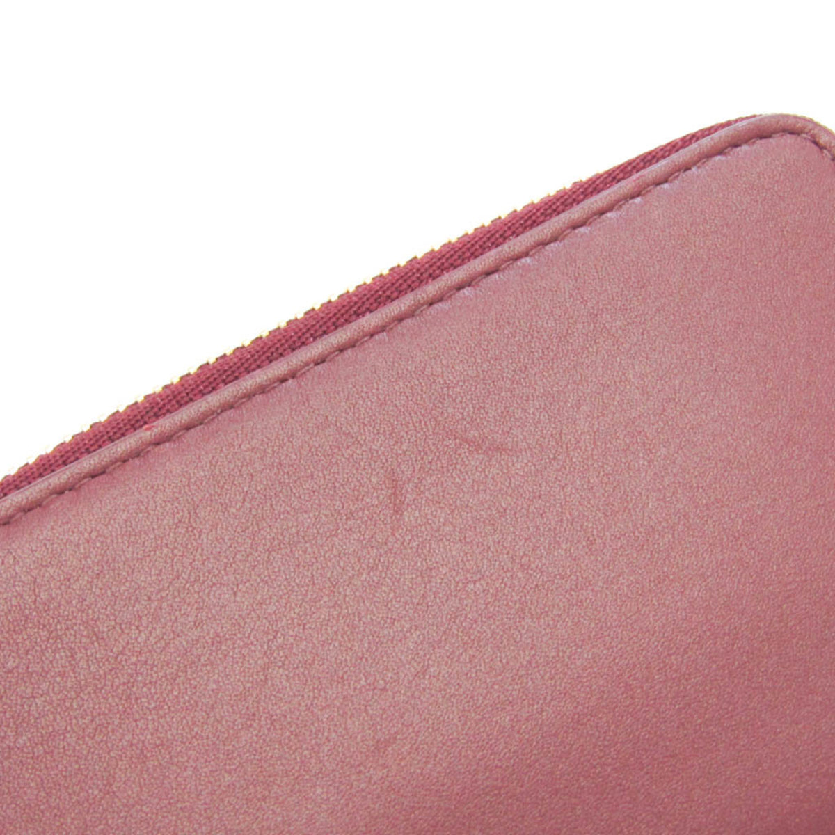Burgundy Leather Card Wallet A996476
