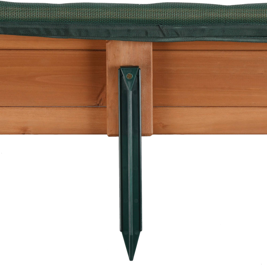 Interlocking Sandbox with Cover I13918