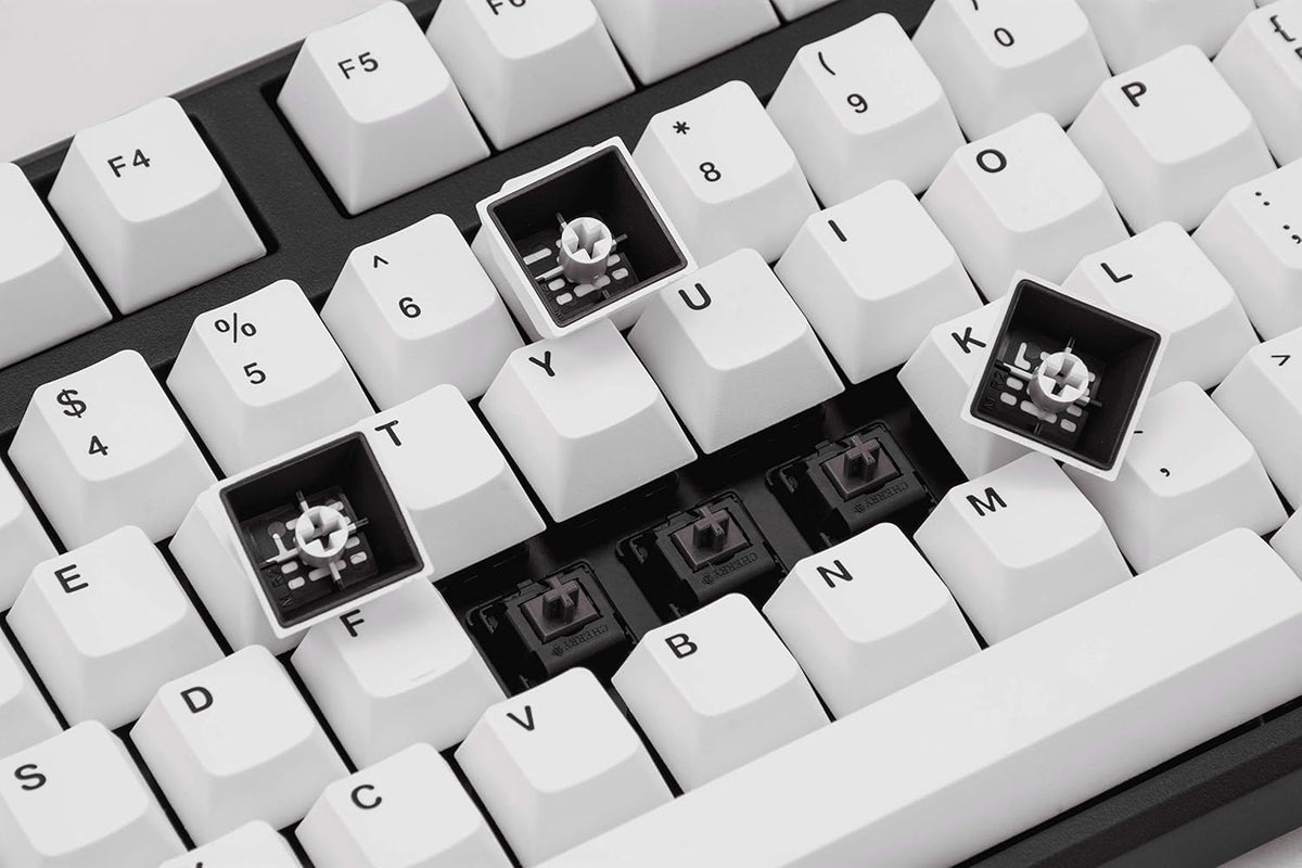 Glaze Blue Doubleshot PBT Keycaps, 108 Keys Plus Extra 11 Keys Set L40703