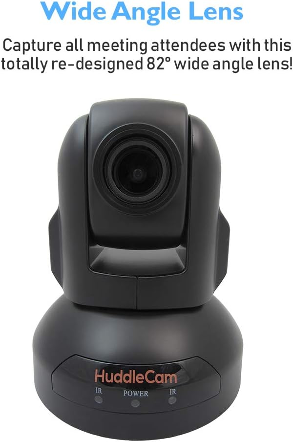 Black USB Conference Camera with PTZ Control L936871