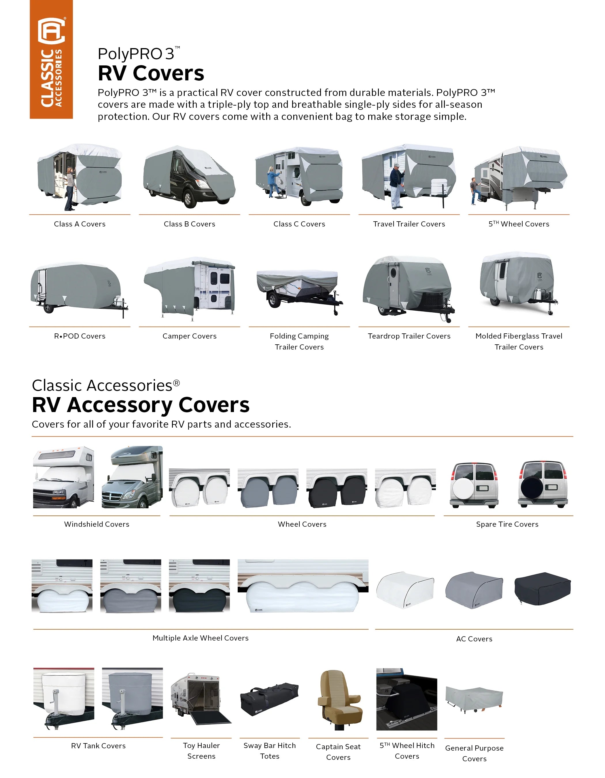 5th Wheel Cover for RVs M5202