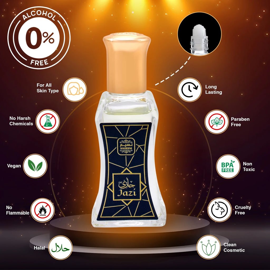 Non Alcoholic Fruity Sandalwood Musk Unisex Perfume Oil B806