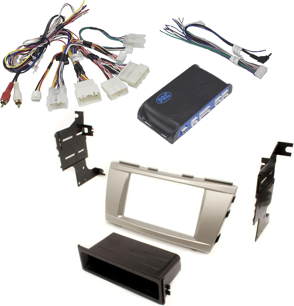 Double or Single DIN Silver Install Package A472219