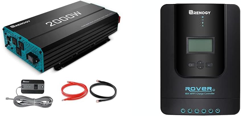 1000W Pure Sine Wave Inverter 12V DC to 120V AC Converter with USB Port U129