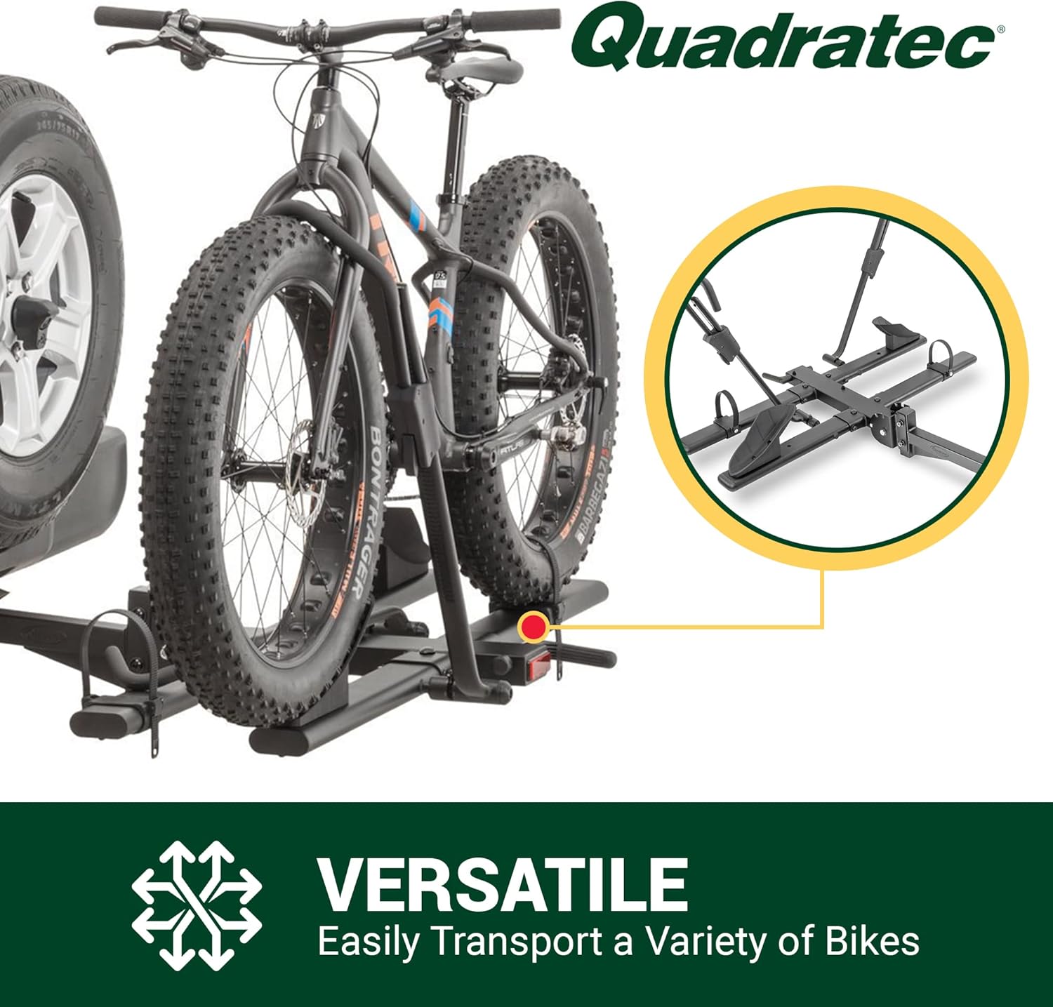 2-Bike Hitch Mount Bike Rack for eBikes P20014