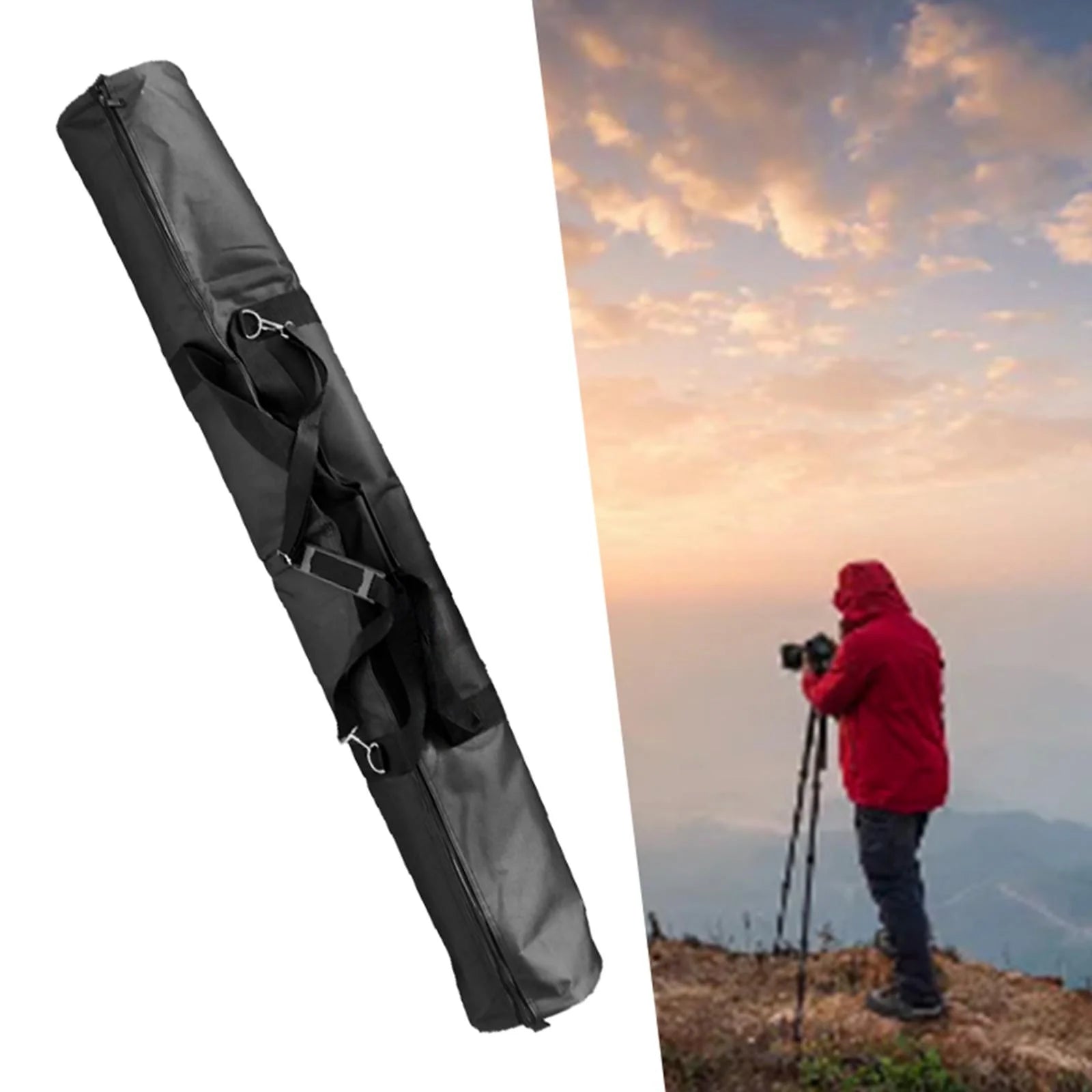 Tripod Carry Case Stuff Sack with Strap, 130cmx18cm D617