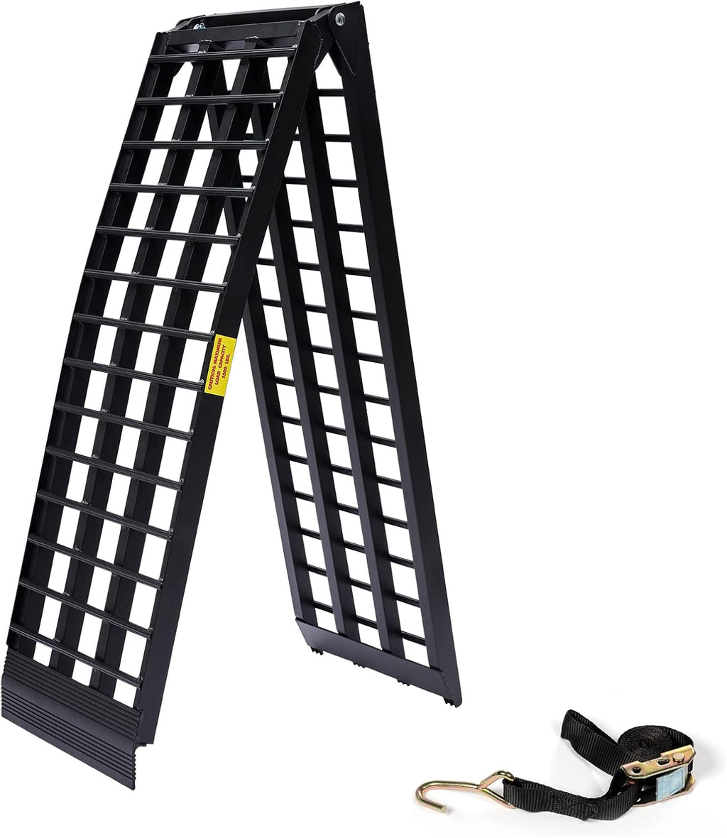 1500 lbs Capacity Aluminum Folding Loading Ramp K194680