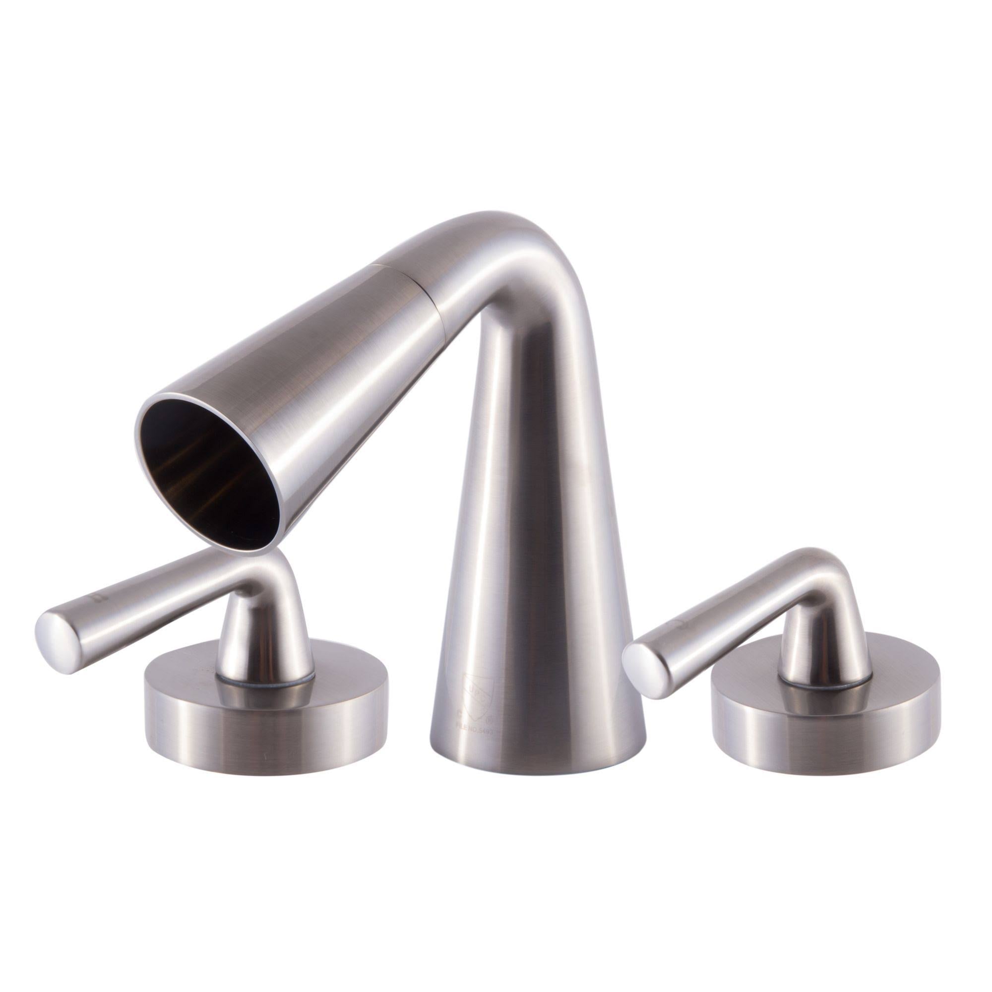 Brushed Nickel Widespread Bathroom Faucet M2849