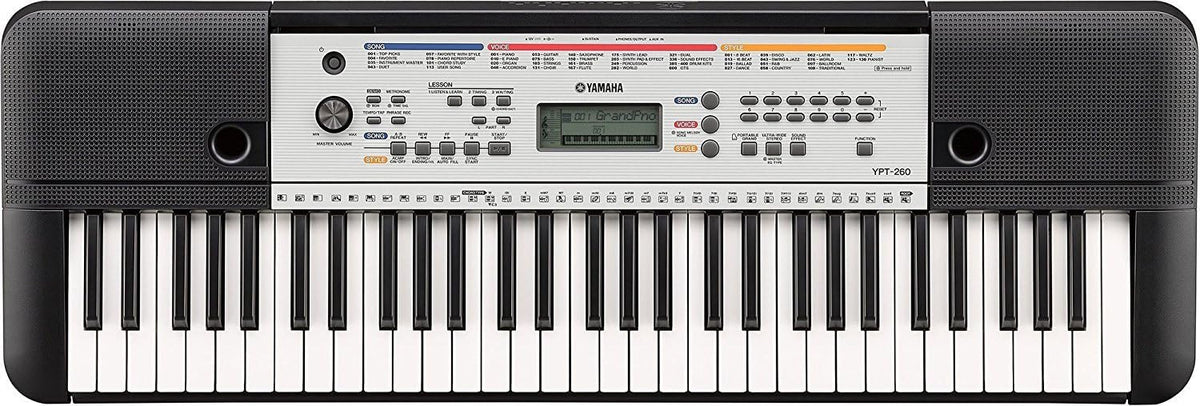 61-Key Portable Keyboard with Power Adapter X358686