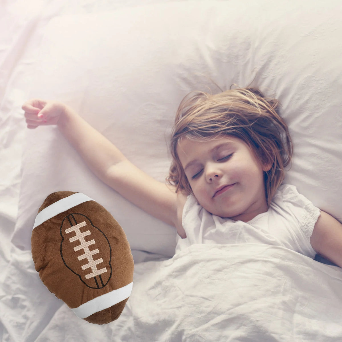 Plush Football Stuffed Pillow E1713