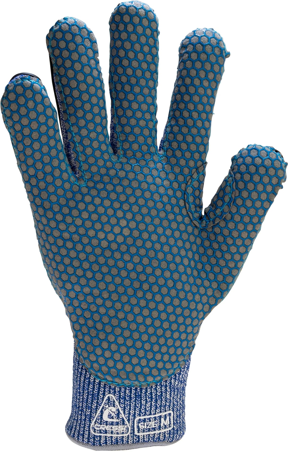 Blue Medium Hex Grip Gloves N318909