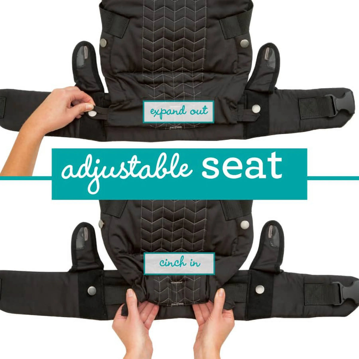 Black Convertible Baby Carrier J968