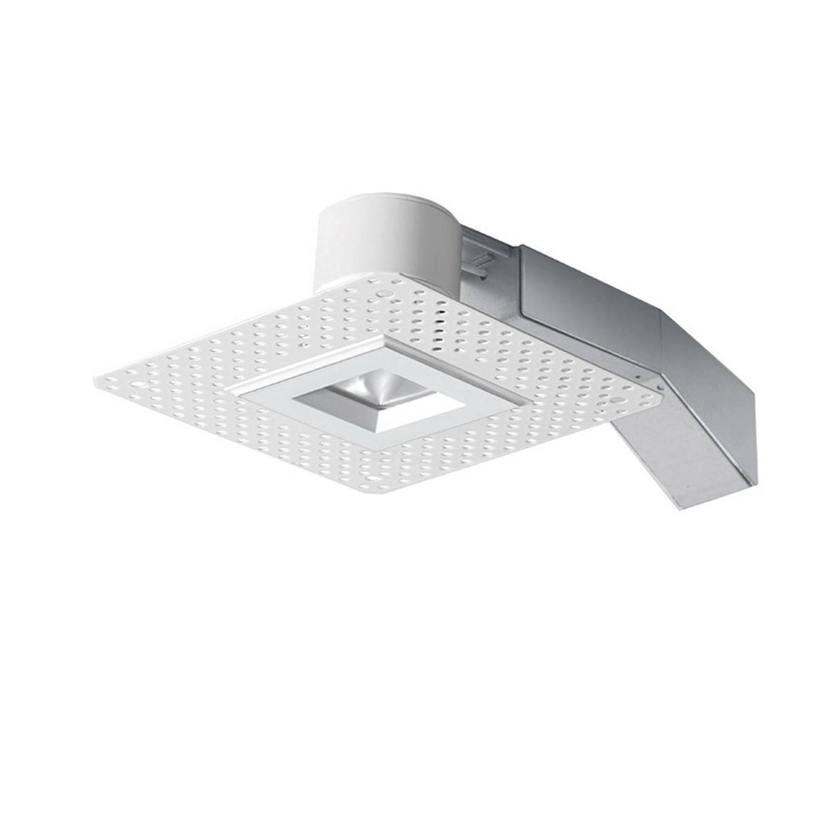 2 inch Square 8W 2700K Dimmable Triac 40 Degree Trimless White Ring Q53421