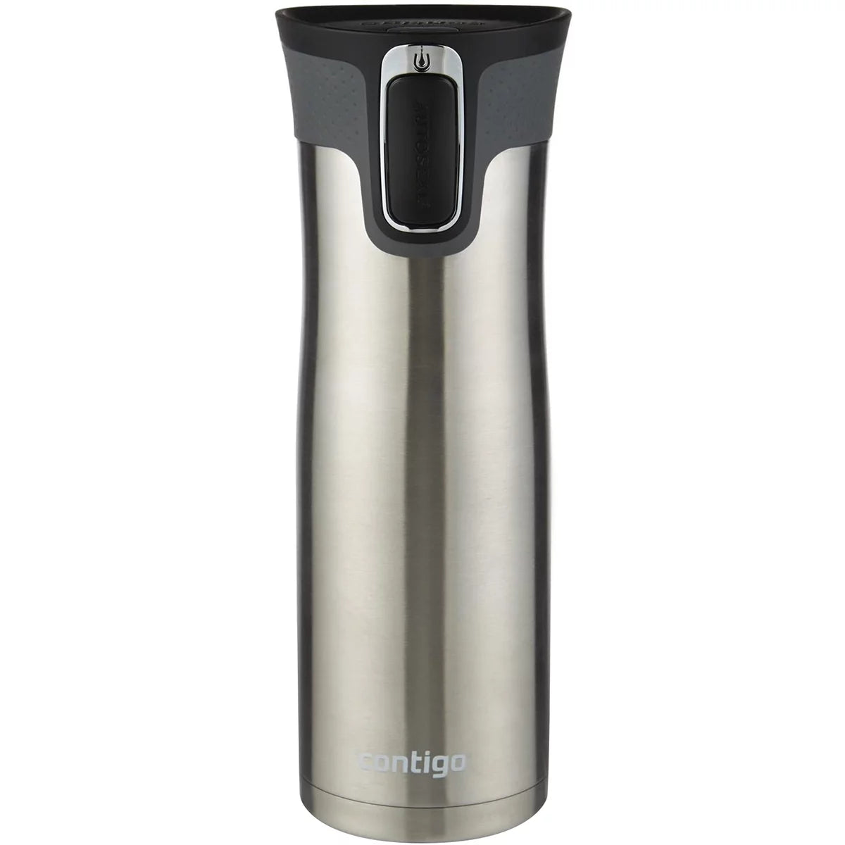 24 fl oz Stainless Steel Travel Mug Y4974