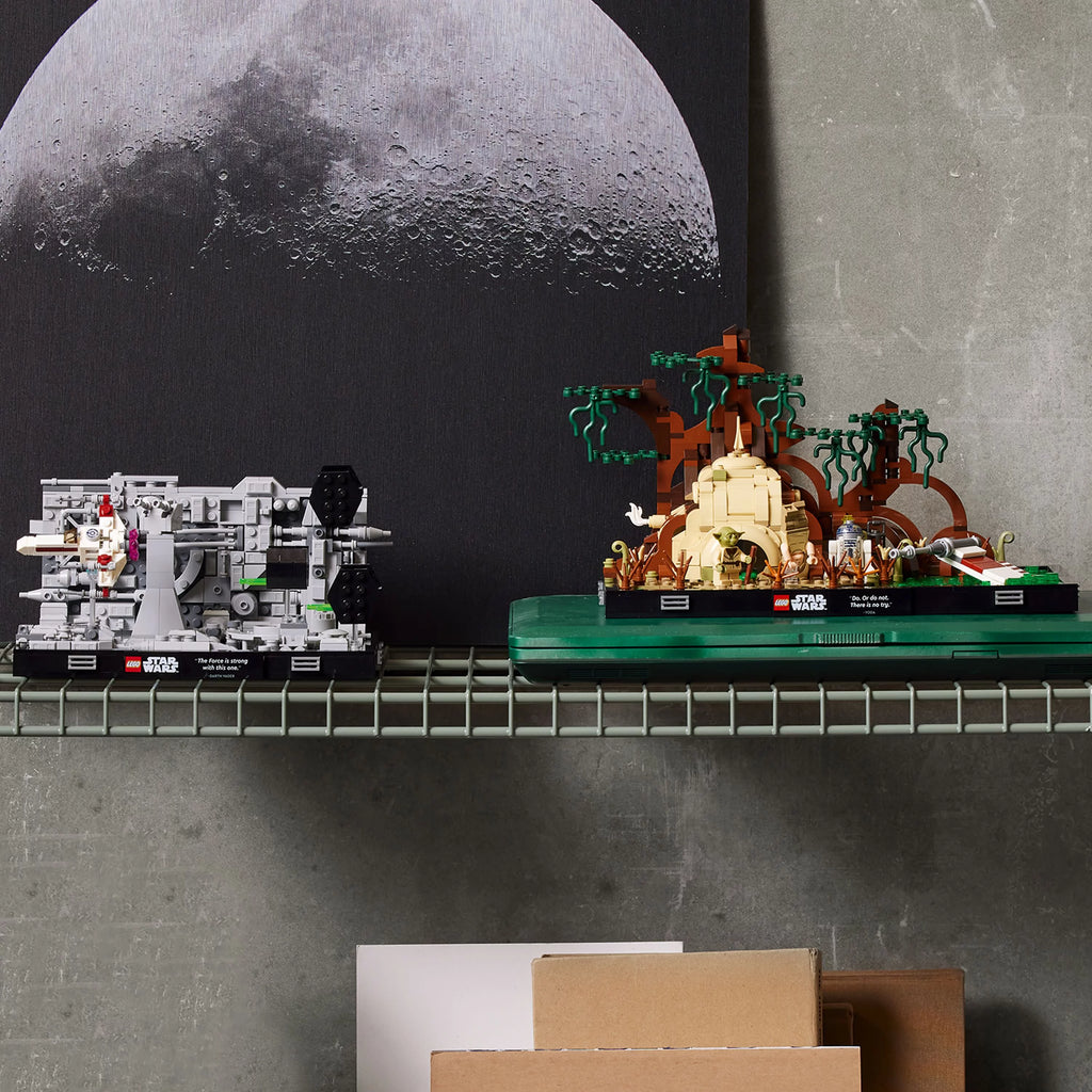LEGO Star Wars Death Star Trench Run Diorama 75329 Set I779