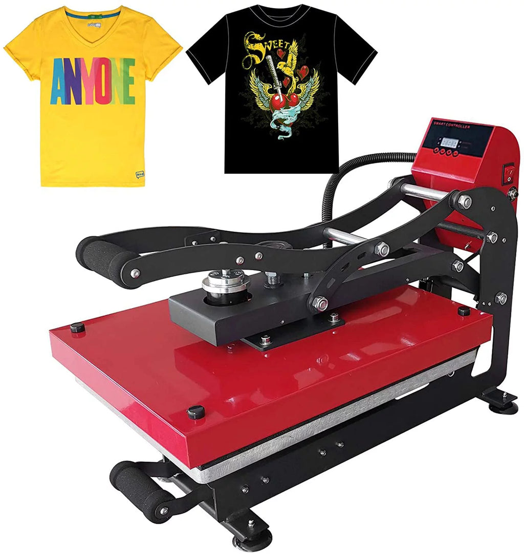 Magnetic Semi-Automatic T Shirt Heat Press Machine 16 X 20'' Large Heat Press Sublimation with Smart LCD X16952